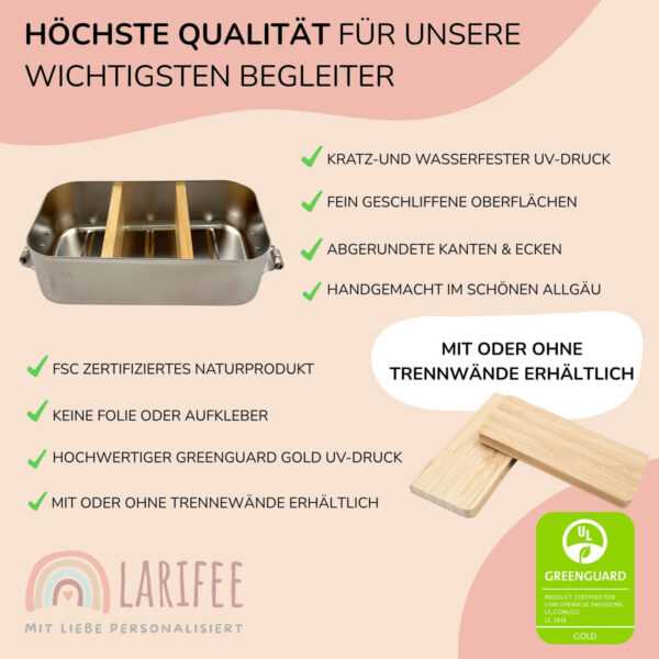 Brotdose personalisiert mit Name Dino – Bild 4