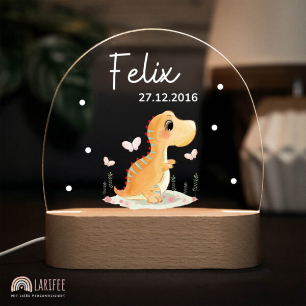 Nachtlicht mit Design - Dino